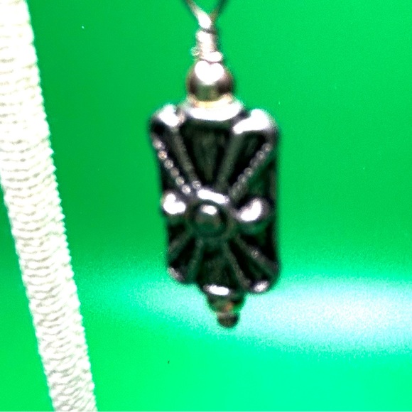 Mixed metal with Sterling Post. Artisan made - Picture 5 of 7